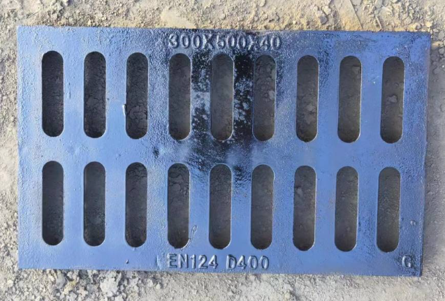 岭口镇球墨铸铁排水沟盖板展示